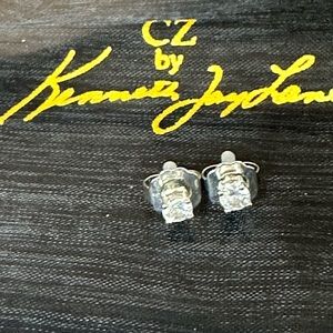 CZ by Kenneth Jay Lane Classic Stud Earrings